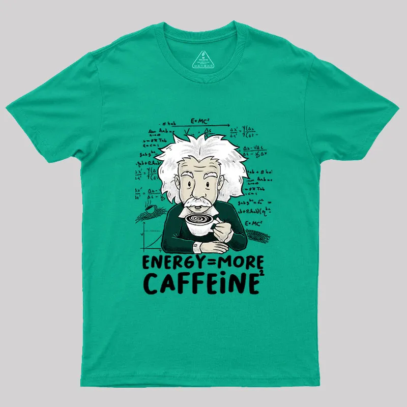 More Caffeine Geek T-Shirt - Image 8