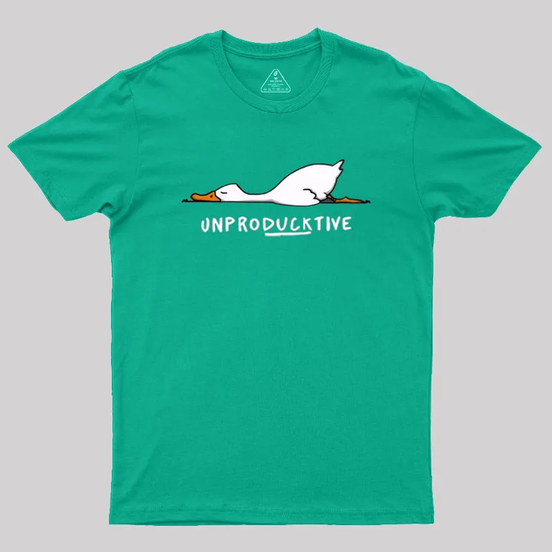 Unproducktive Geek T-Shirt - Image 9