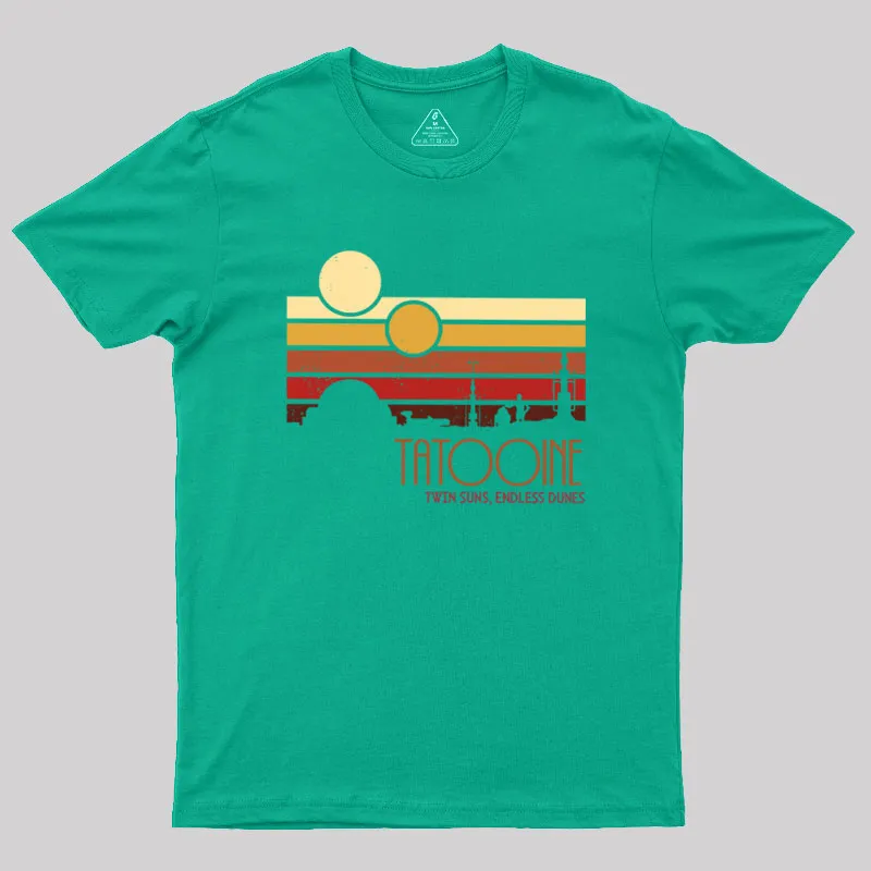 Twin Suns Geek T-Shirt - Image 9
