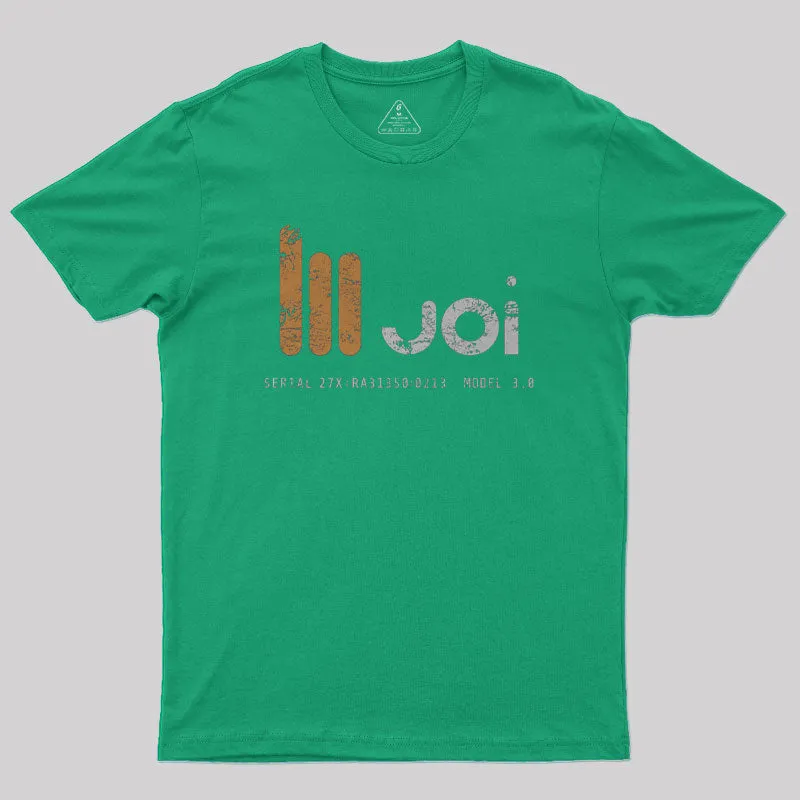 Blade Runner 2049 Joi Logo Geek T-Shirt - Image 4