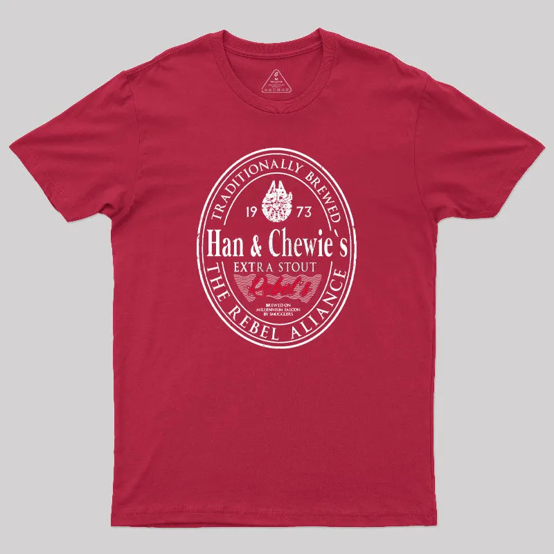 Han & Chewie's Extra Stout T-Shirt - Image 6