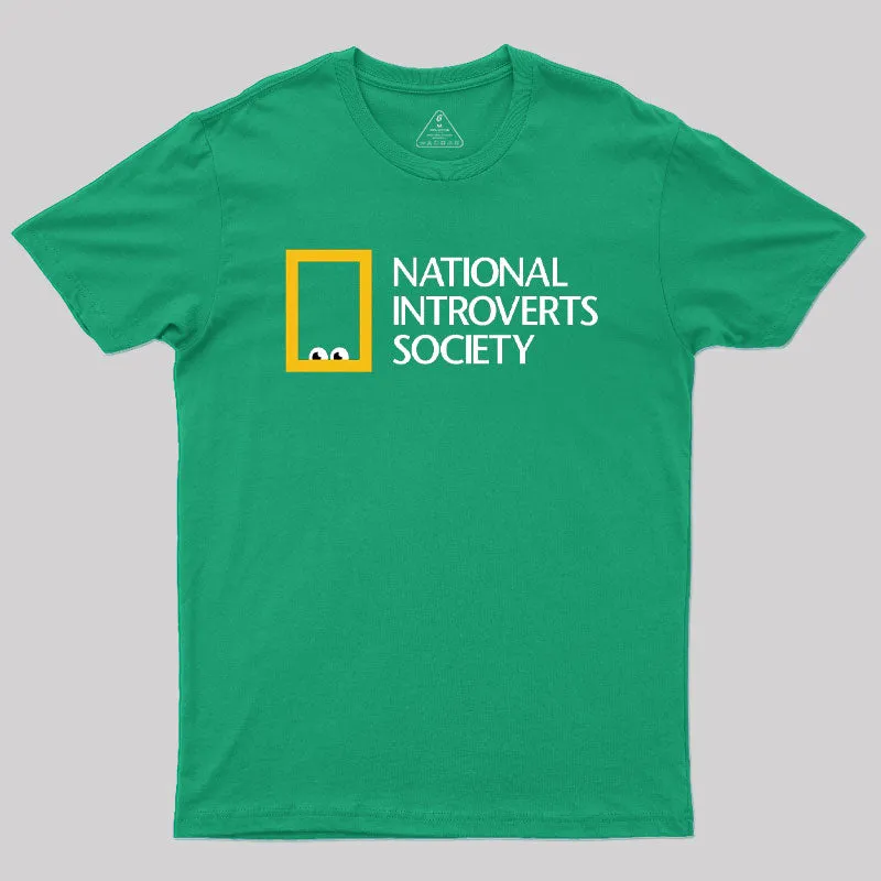 National Introverts Society T-Shirt - Image 7