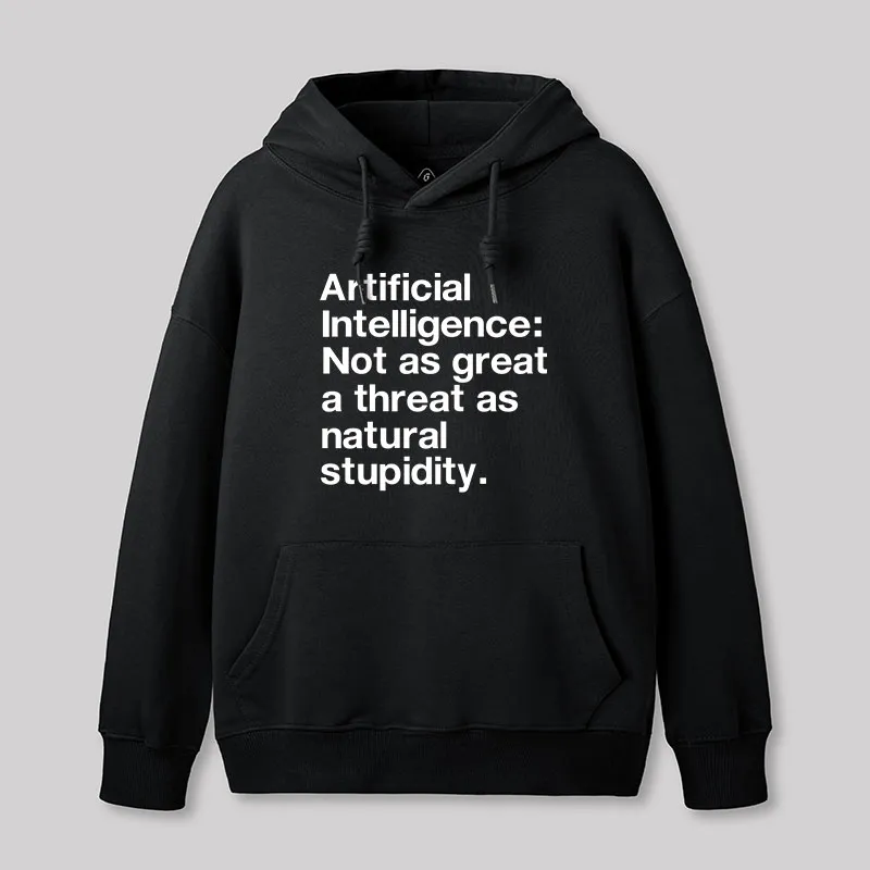 Alternative view of Artificial Intelligence Geek Hoodie