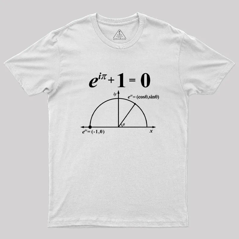 Euler's Identity Geek T-Shirt - Image 11
