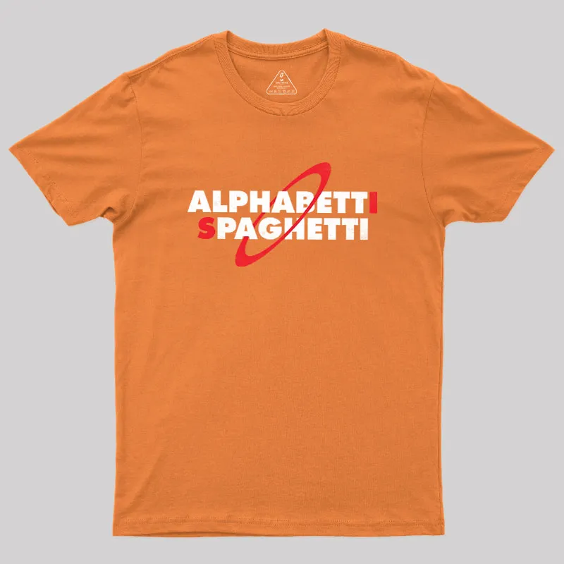 Alphabetti Spagetti Geek T-Shirt - Image 6