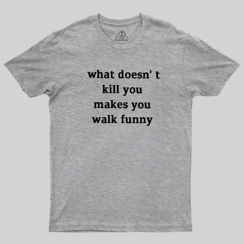 Walk Funny Geek T-Shirt - Image 4