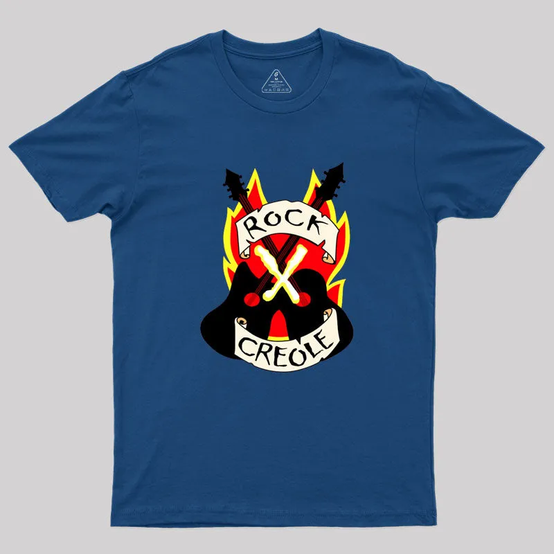 Gambit '97's Rock X Creole Crop Top Geek T-Shirt - Image 3