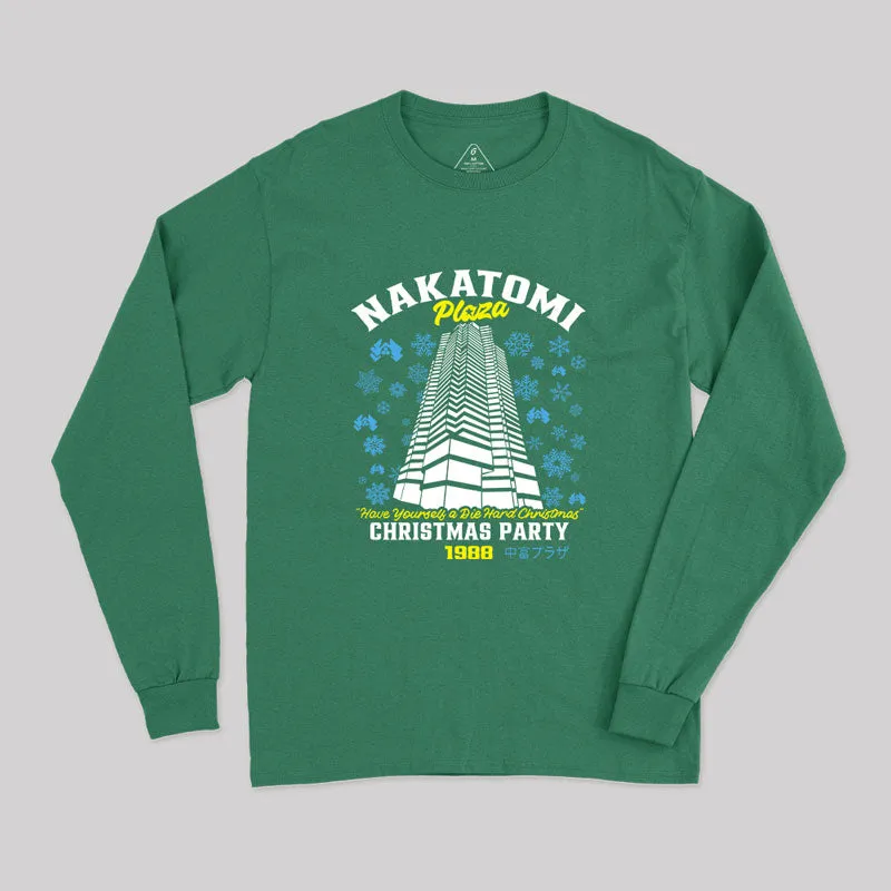 Christmas Nakatomi Building Die Hard Geek Long Sleeve T-Shirt - Image 2