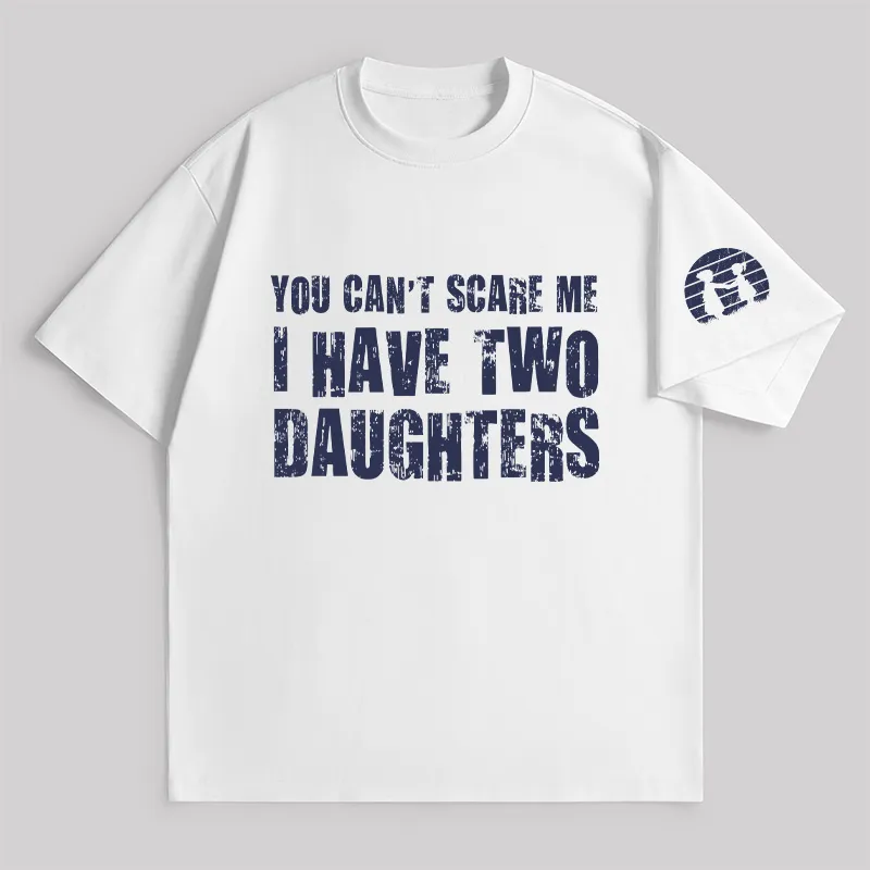 You Can't Scare Me Unisex Oversized T-shirt - Image 3