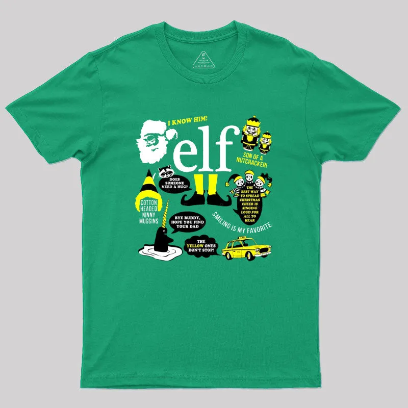 Buddy the Elf Quotes Geek T-Shirt
