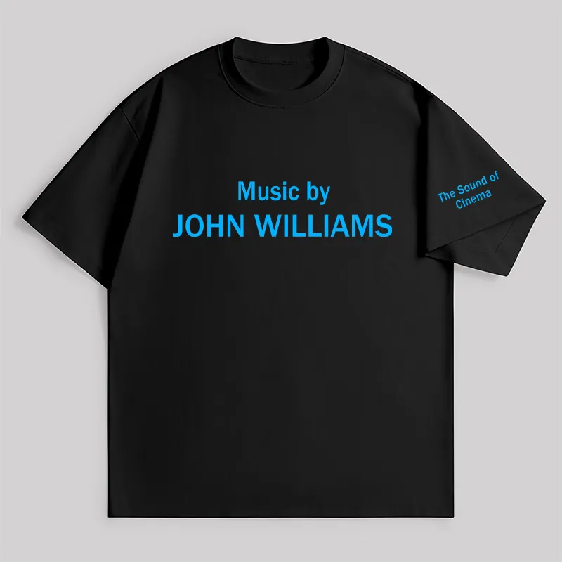 Music By John Williams Unisex Oversized T-shirt