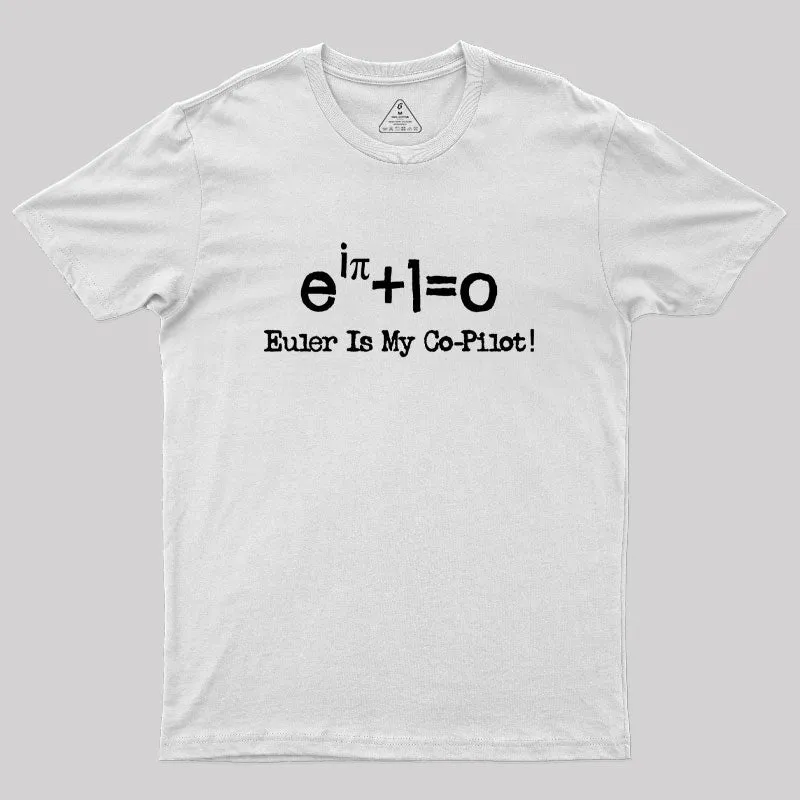 Euler Math Equation Geek T-Shirt - Image 11