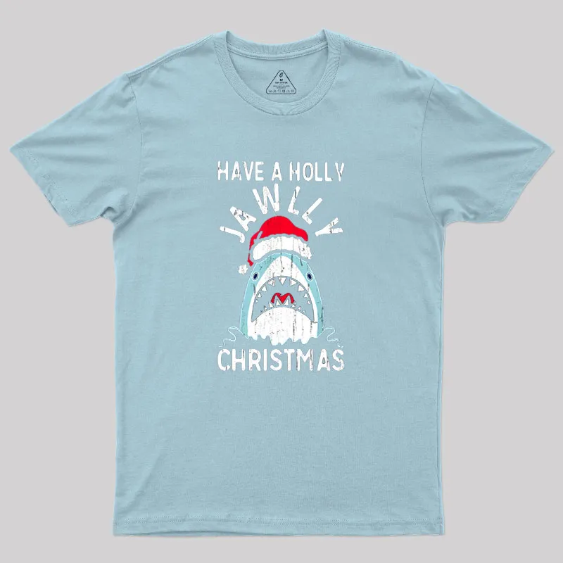 Have A Holly Jawly Christmas Geek T-Shirt - Image 9