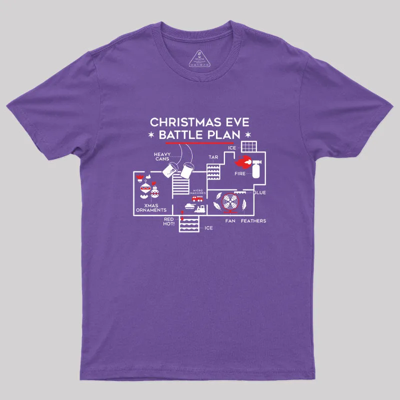 Christmas Eve Battle Plan Geek T-Shirt - Image 6