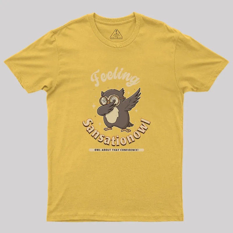 Sansa-tionowl Geek T-Shirt - Image 8