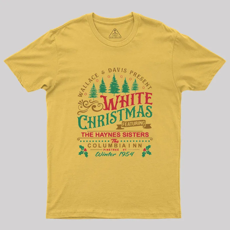 White Christmas Geek T-Shirt - Image 5