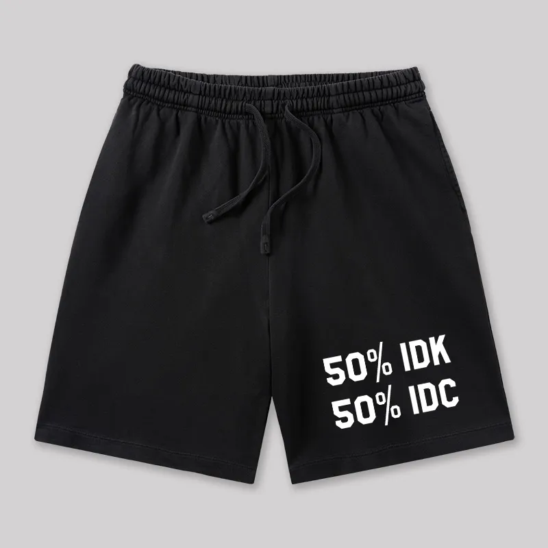 50%IDC Geeky Washed Shorts