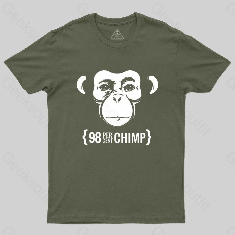 98 Percent Chimp T-Shirt - Image 3