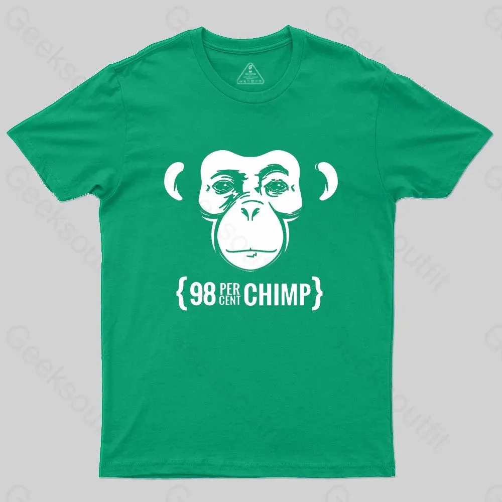 98 Percent Chimp T-Shirt - Image 7