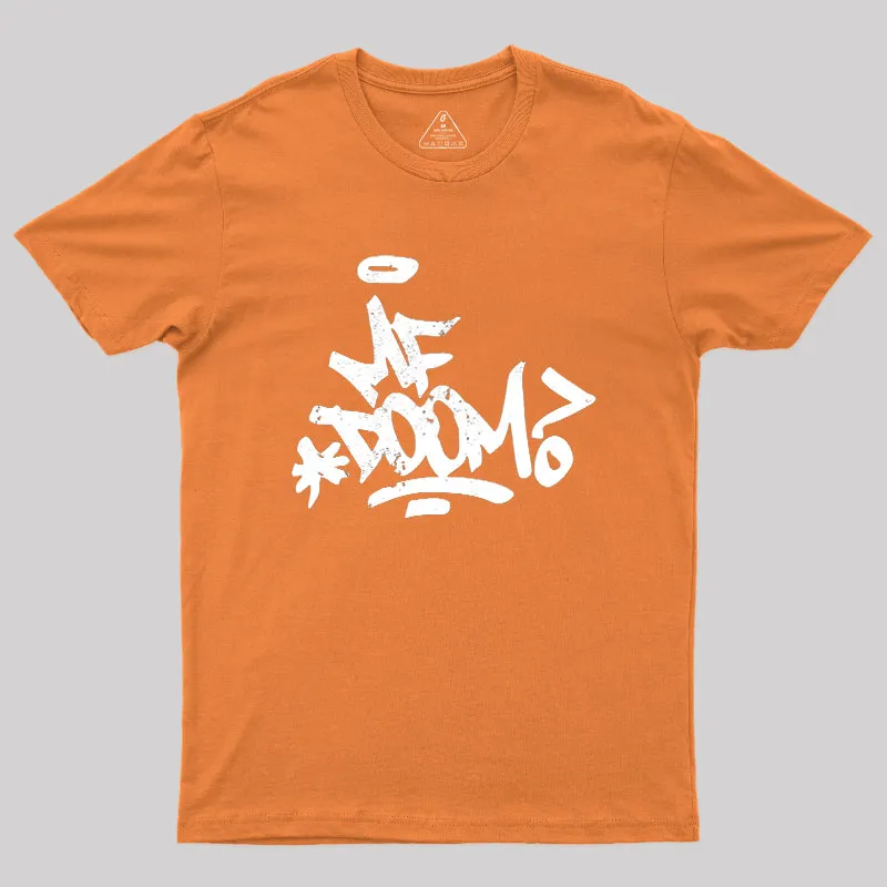 MF Doom Signature Geek T-Shirt - Image 6