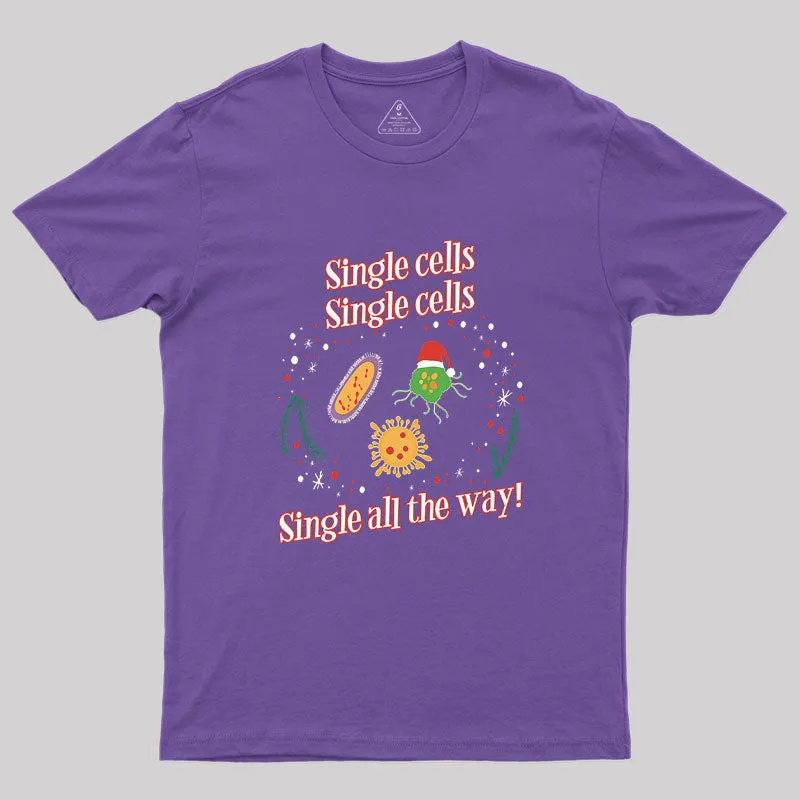 Funny Christmas Biology Geek T-Shirt - Image 5