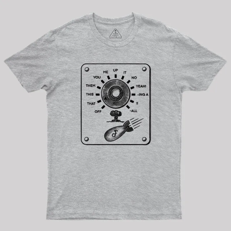 F-Bomb Selector Royal Remix T-Shirt - Image 9