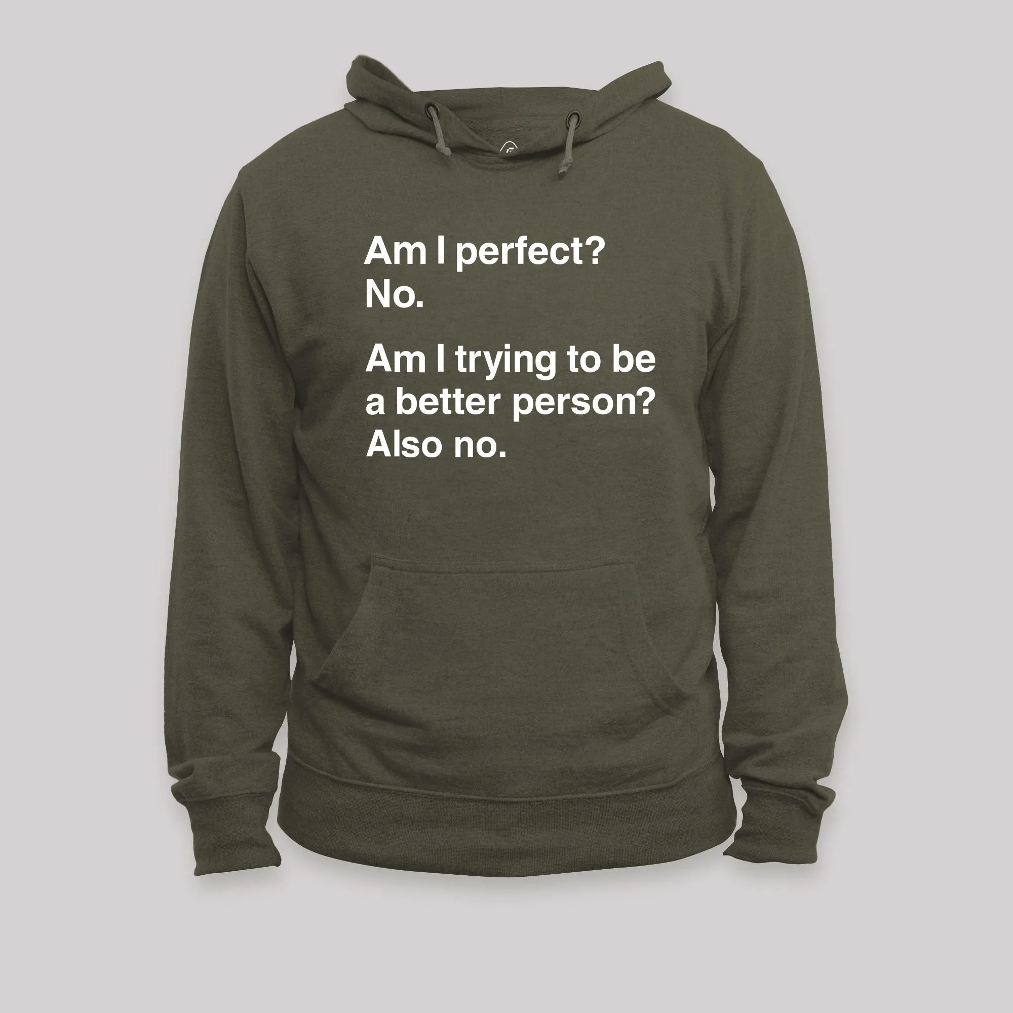 Am I Perfect No Geek Hoodie - Image 3