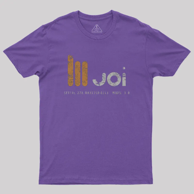 Blade Runner 2049 Joi Logo Geek T-Shirt - Image 5