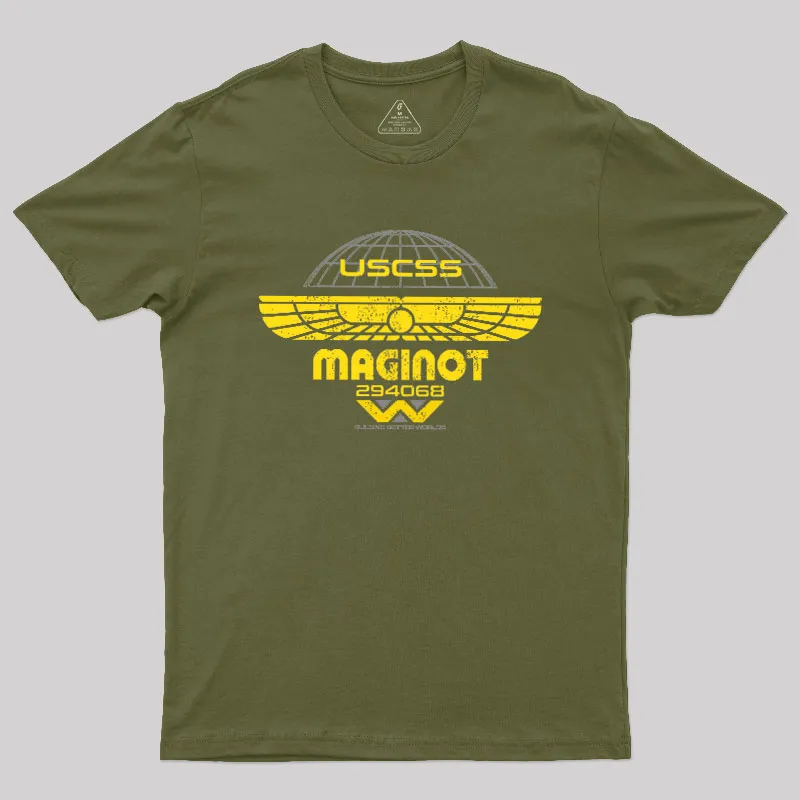 USCSS Maginot Geek T-Shirt - Image 3