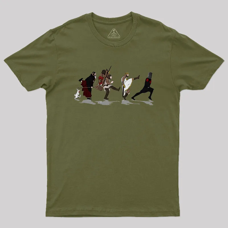 Walking Towards the Grail Geek T-Shirt