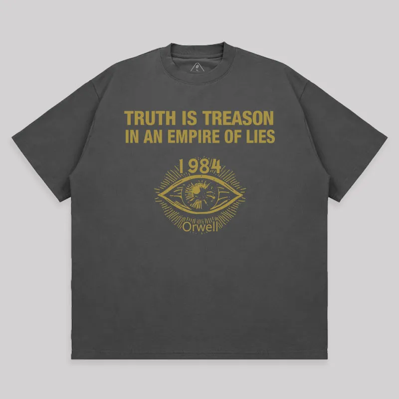 1984 Orwell Unisex Oversized T-shirt - Image 6