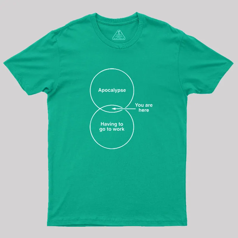 Apocalypse Diagram Geek T-Shirt - Image 9