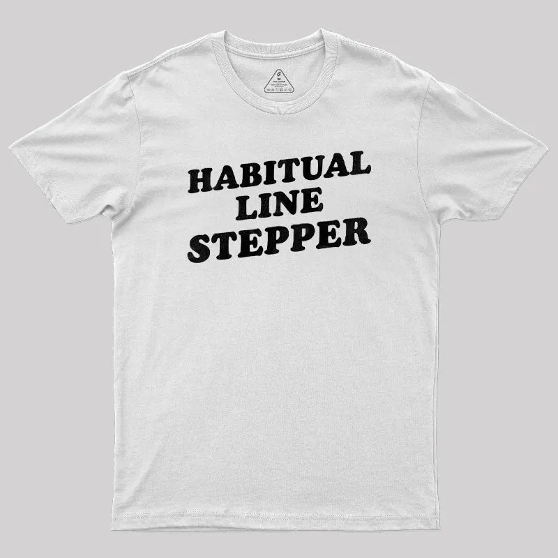 Habitual Line Stepper Geek T-Shirt - Image 11