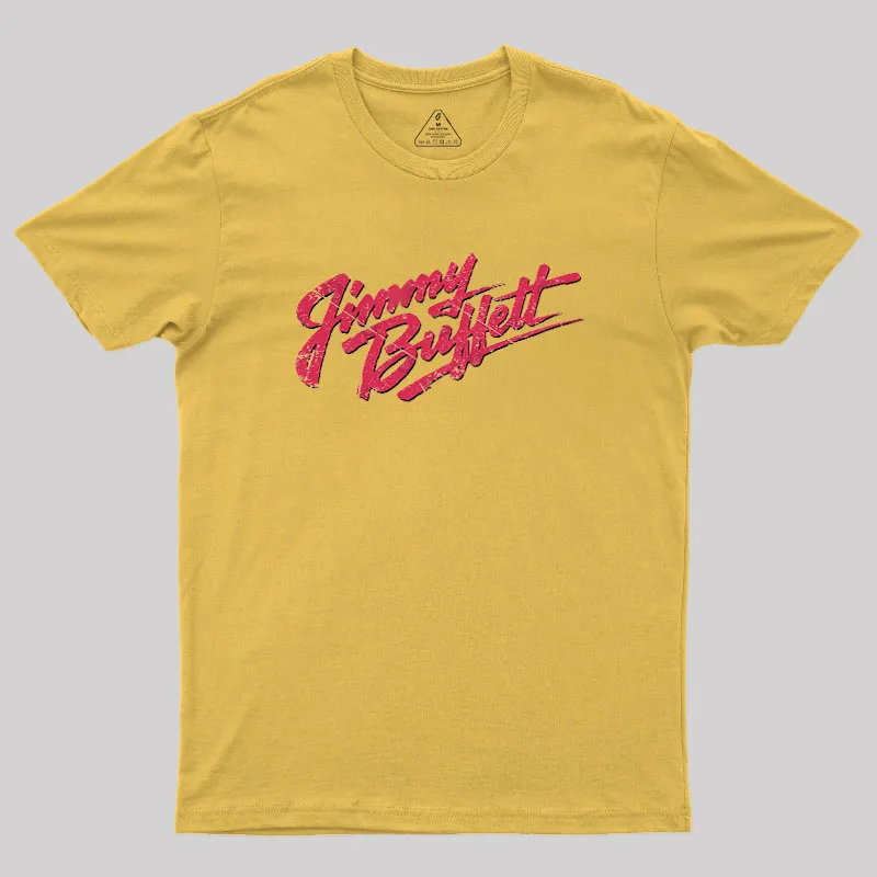 Jimmy Buffett Retro Style Geek T-Shirt - Image 6