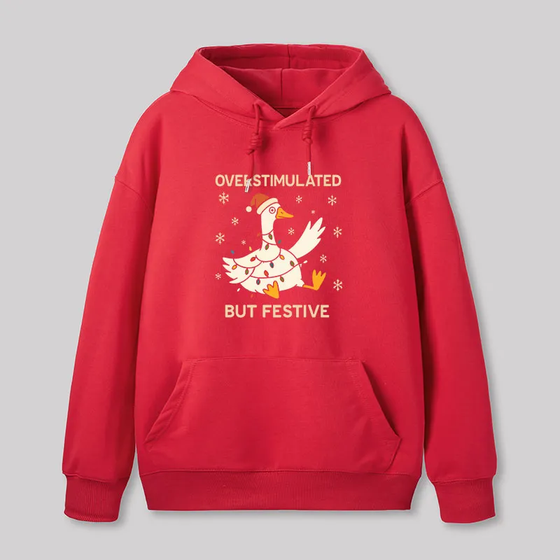 OVERSTIMULATED Geek Hoodie - Image 4