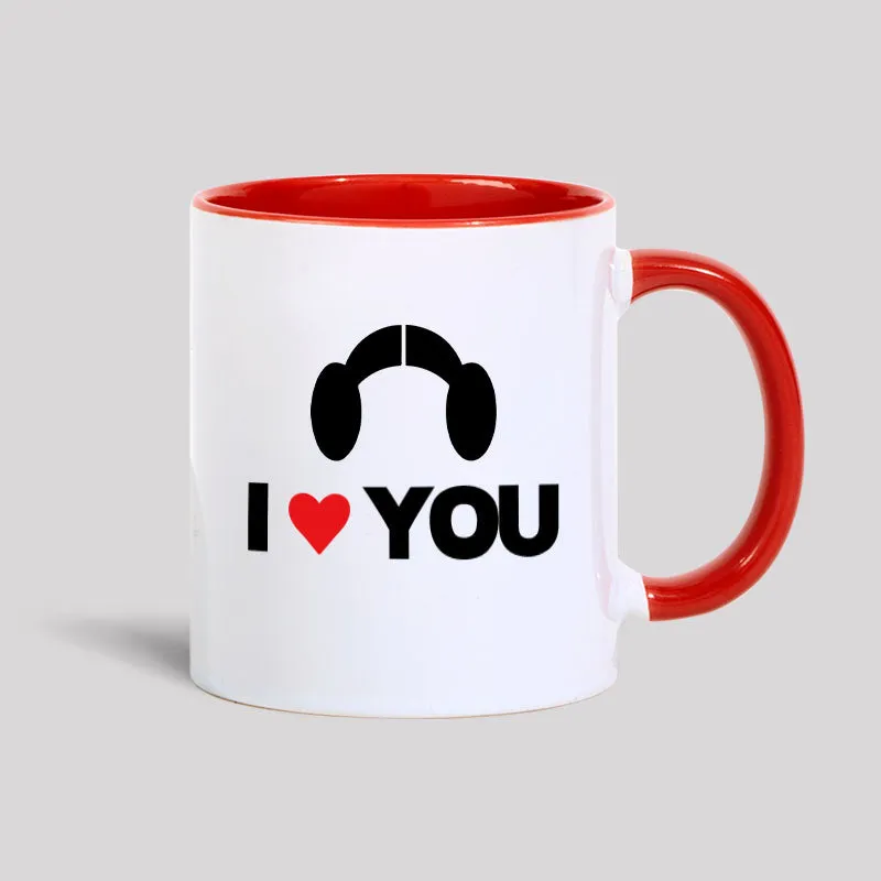I Love You Scifi Movie Geek Couple Mugs - Image 3