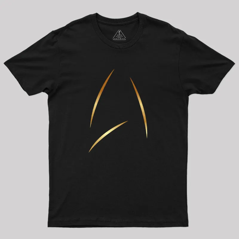 Alternative view of Galactic Emblem Geek T-Shirt