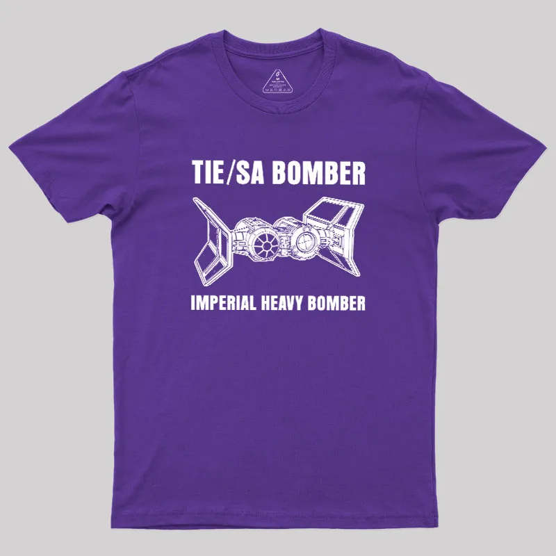 IMPERIAL HEAVY BOMBER Geek T-Shirt - Image 6
