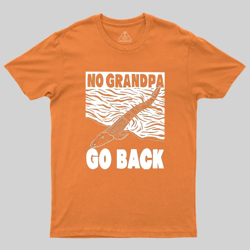 Grandpa Tiktaalik Geek T-Shirt - Image 6