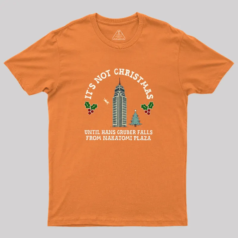 Hans Gruber Christmas Geek T-Shirt - Image 7