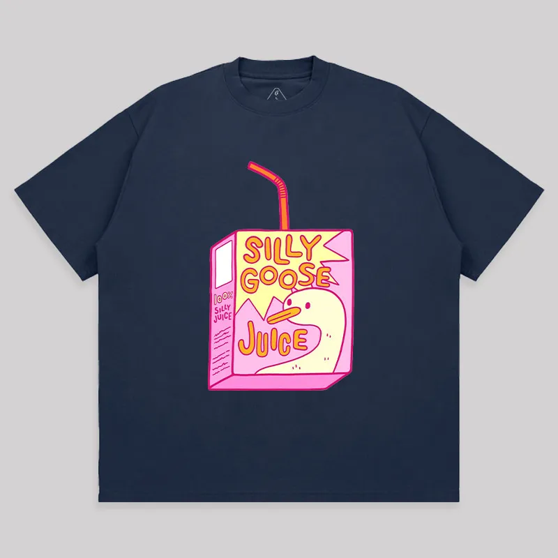 Silly Goose Juice Unisex Oversized T-shirt - Image 5