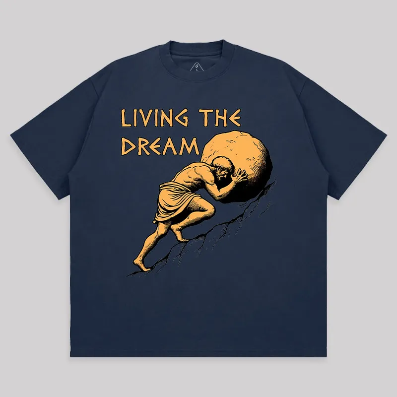 Living The Dream Unisex Oversized T-shirt - Image 6