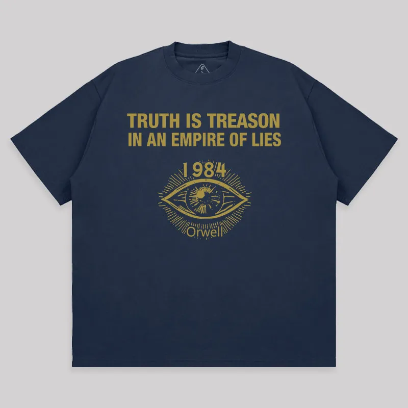 1984 Orwell Unisex Oversized T-shirt - Image 4