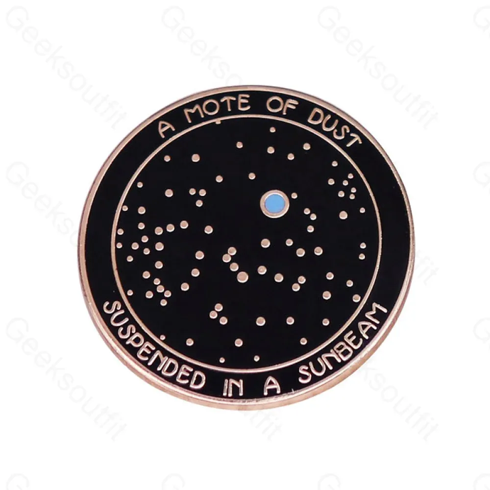 A Speck of Dust Suspended in a Sunbeam Pins