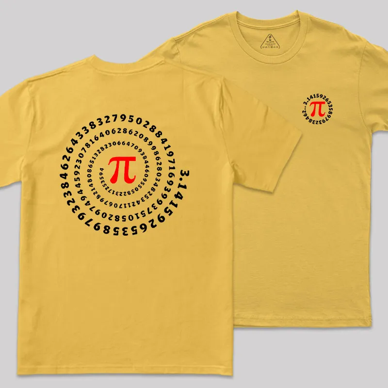 Infinite Circle Front and Back Printed Geek T-Shirt - Image 6