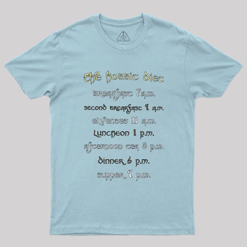 The Hobbit Diet Geek T-Shirt - Image 7