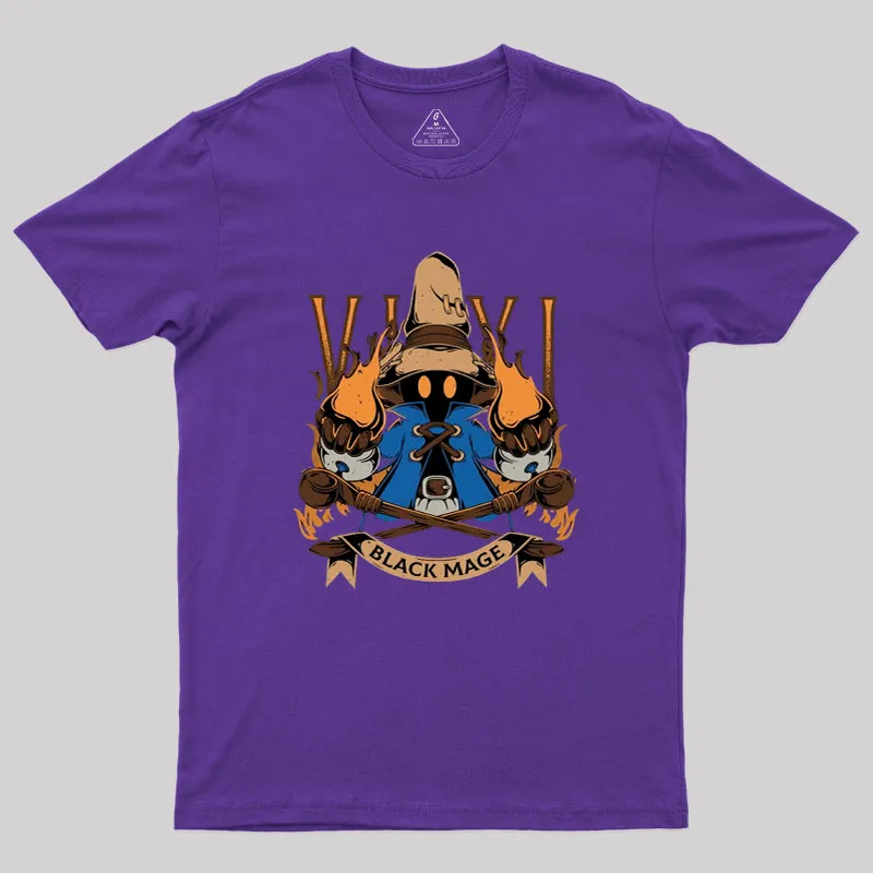 Vivi Black Mage Geek T-Shirt - Image 6