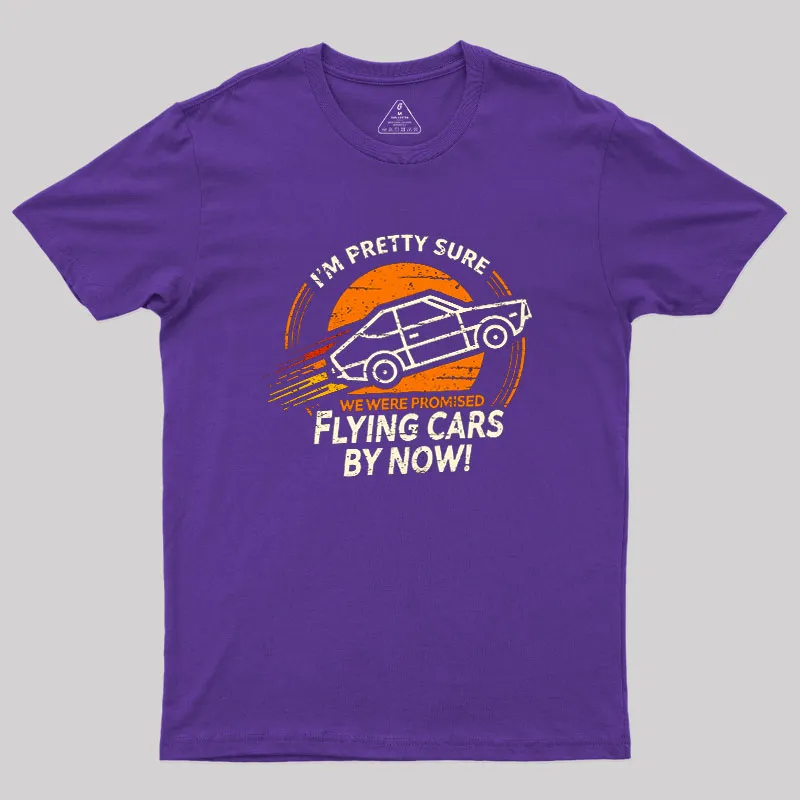 Flying Cars By Now Geek T-Shirt - Image 5