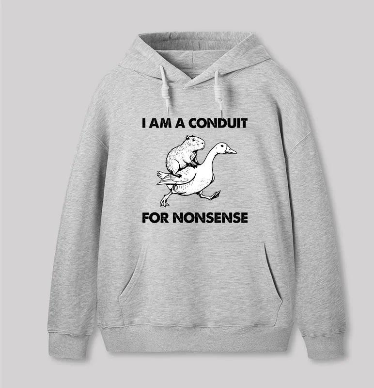 For Nonsense Geek Hoodie - Image 4