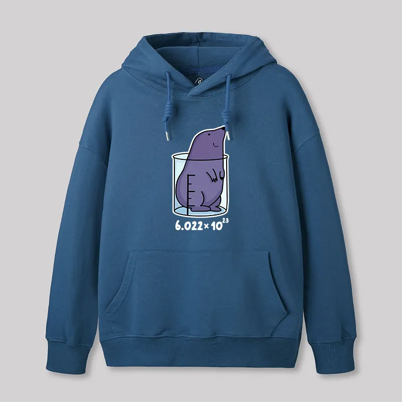 Alternative view of Chemistry Mole Geek Hoodie